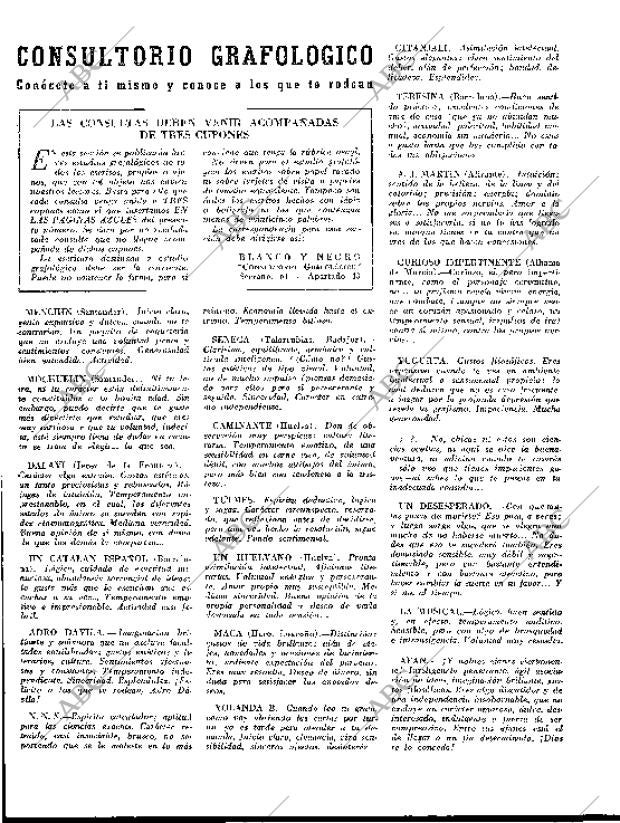 BLANCO Y NEGRO MADRID 28-09-1957 página 9