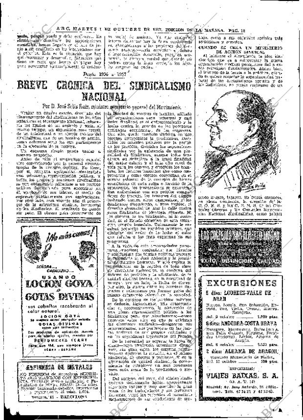 ABC MADRID 01-10-1957 página 18