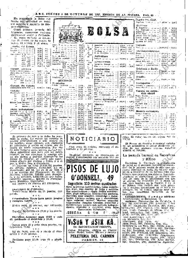 ABC MADRID 03-10-1957 página 45