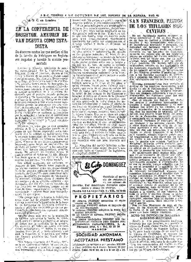 ABC MADRID 04-10-1957 página 45