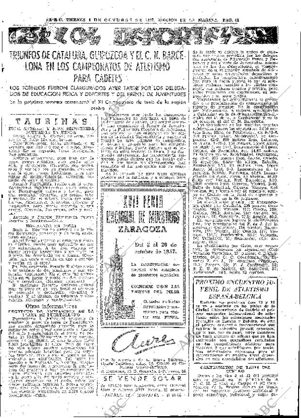 ABC MADRID 04-10-1957 página 61