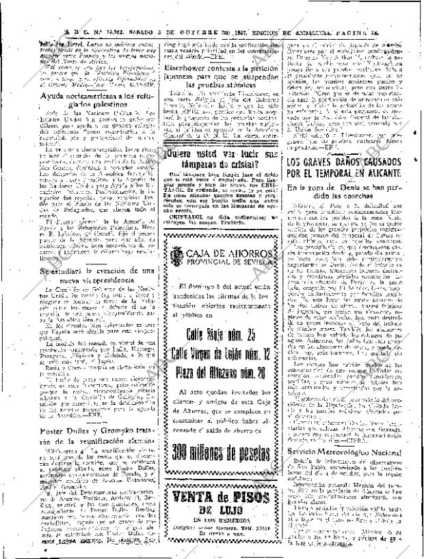 ABC SEVILLA 05-10-1957 página 14