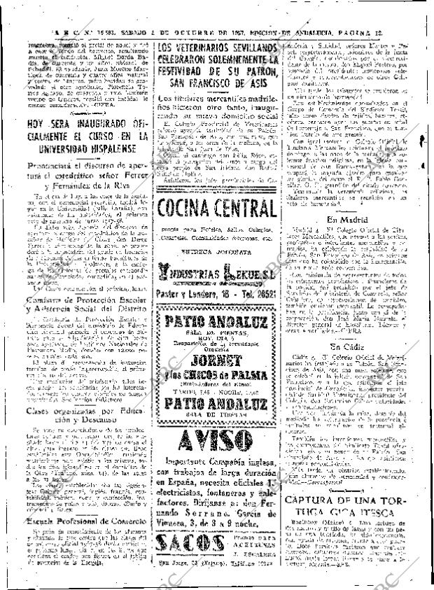 ABC SEVILLA 05-10-1957 página 18
