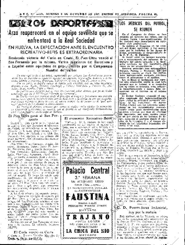 ABC SEVILLA 06-10-1957 página 41