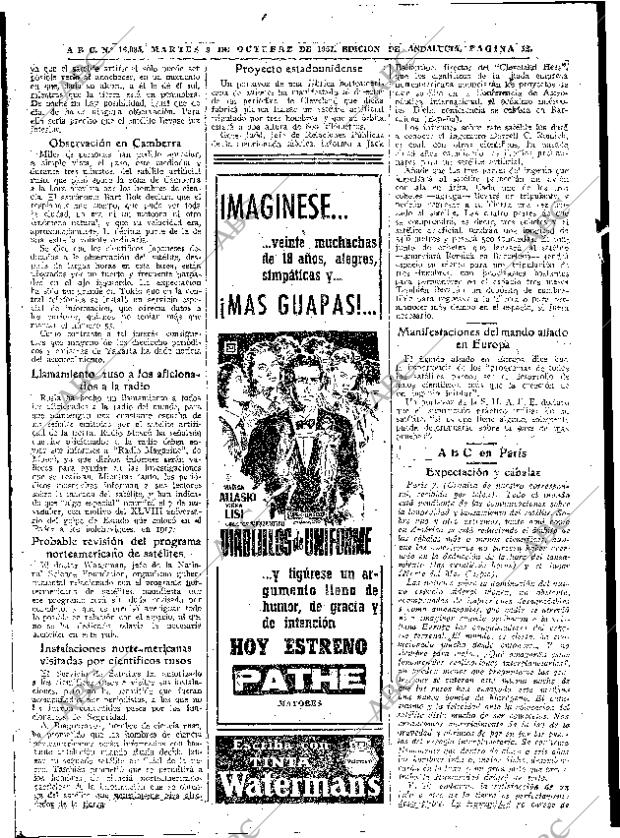 ABC SEVILLA 08-10-1957 página 12