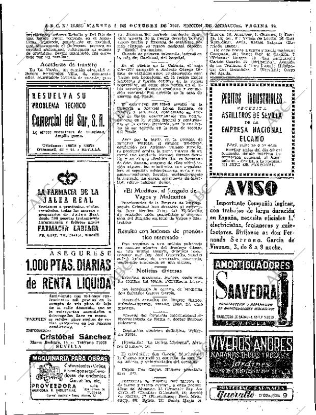 ABC SEVILLA 08-10-1957 página 20