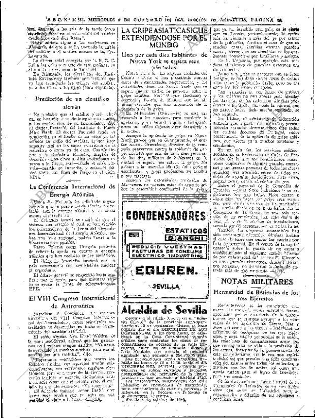ABC SEVILLA 09-10-1957 página 22