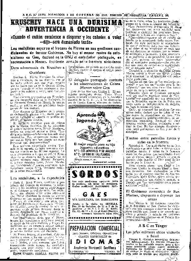 ABC SEVILLA 09-10-1957 página 25
