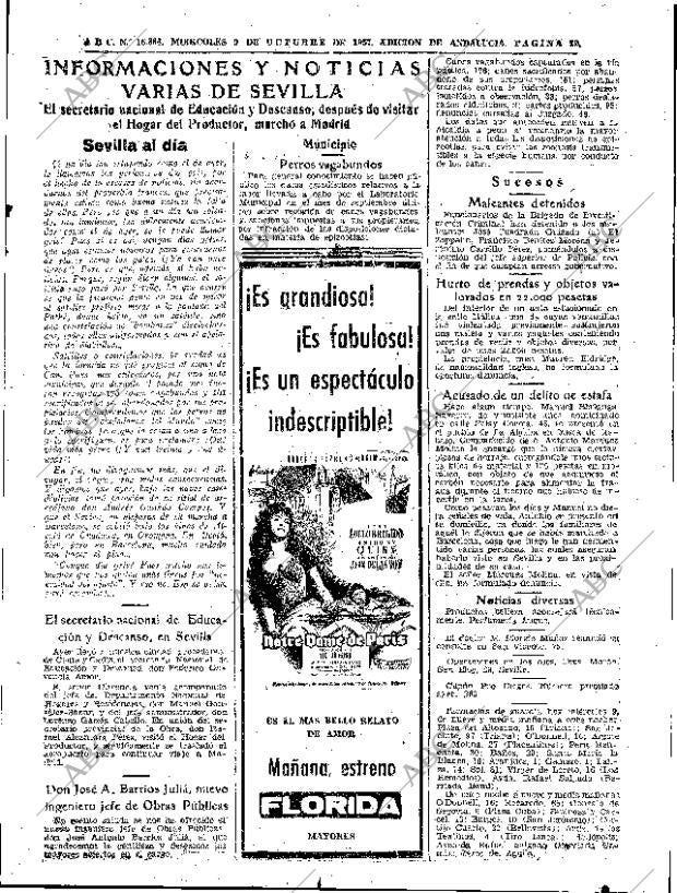 ABC SEVILLA 09-10-1957 página 29