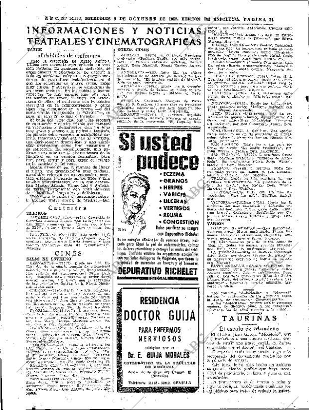 ABC SEVILLA 09-10-1957 página 34