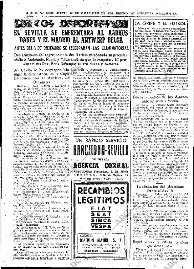 ABC SEVILLA 10-10-1957 página 31