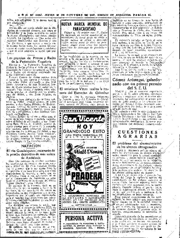 ABC SEVILLA 10-10-1957 página 33