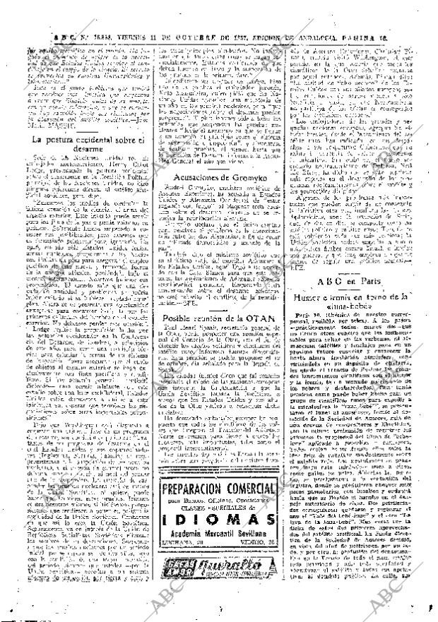 ABC SEVILLA 11-10-1957 página 16