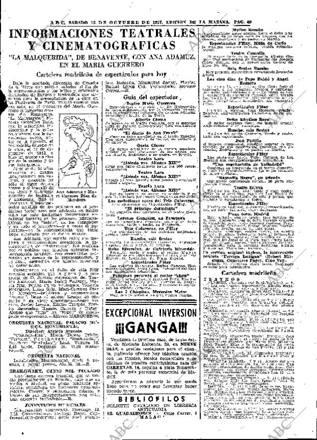 ABC MADRID 12-10-1957 página 47