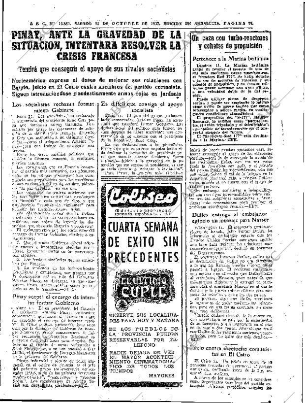 ABC SEVILLA 12-10-1957 página 21