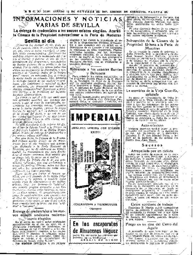 ABC SEVILLA 12-10-1957 página 29