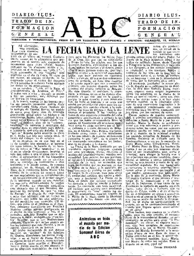 ABC SEVILLA 12-10-1957 página 3