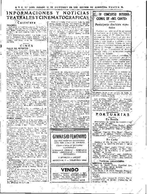 ABC SEVILLA 12-10-1957 página 35