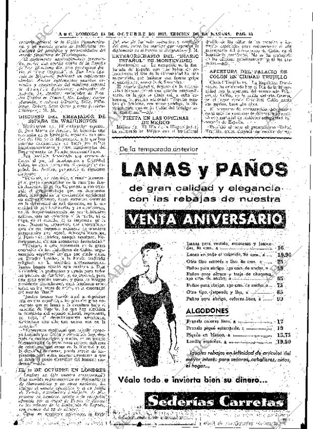ABC MADRID 13-10-1957 página 69