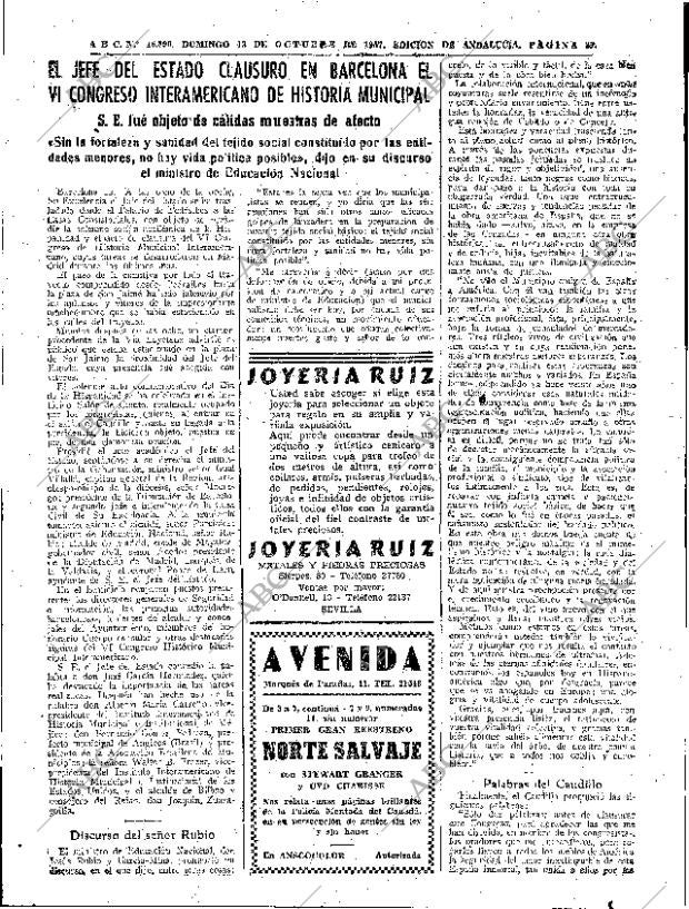 ABC SEVILLA 13-10-1957 página 25
