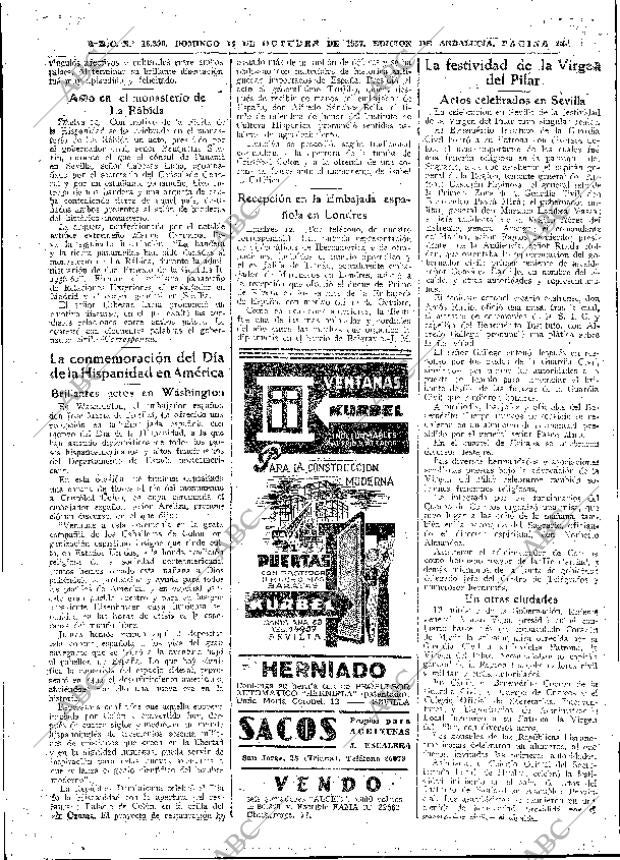 ABC SEVILLA 13-10-1957 página 28