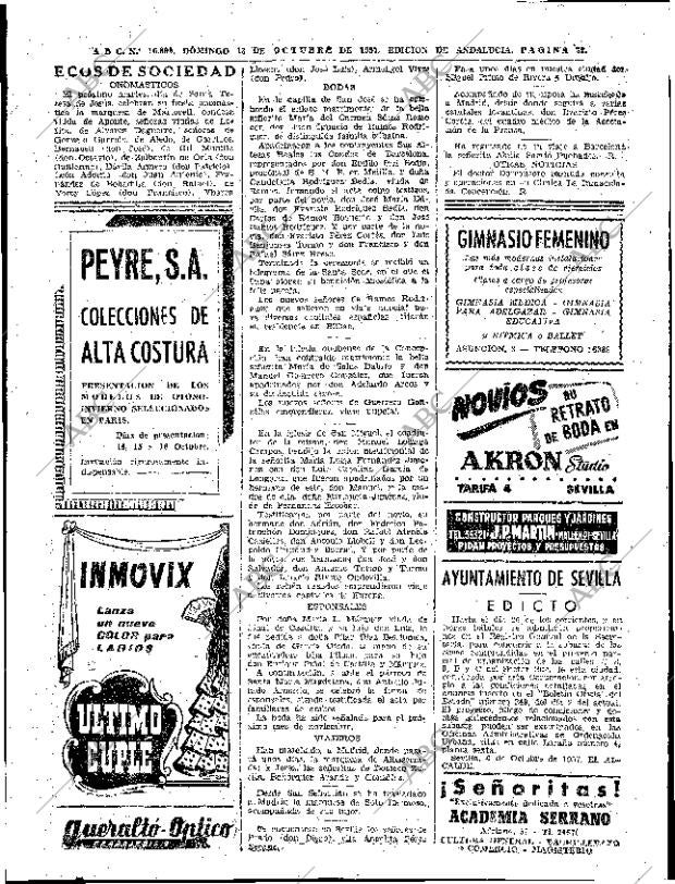 ABC SEVILLA 13-10-1957 página 32