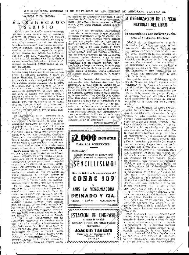 ABC SEVILLA 13-10-1957 página 48