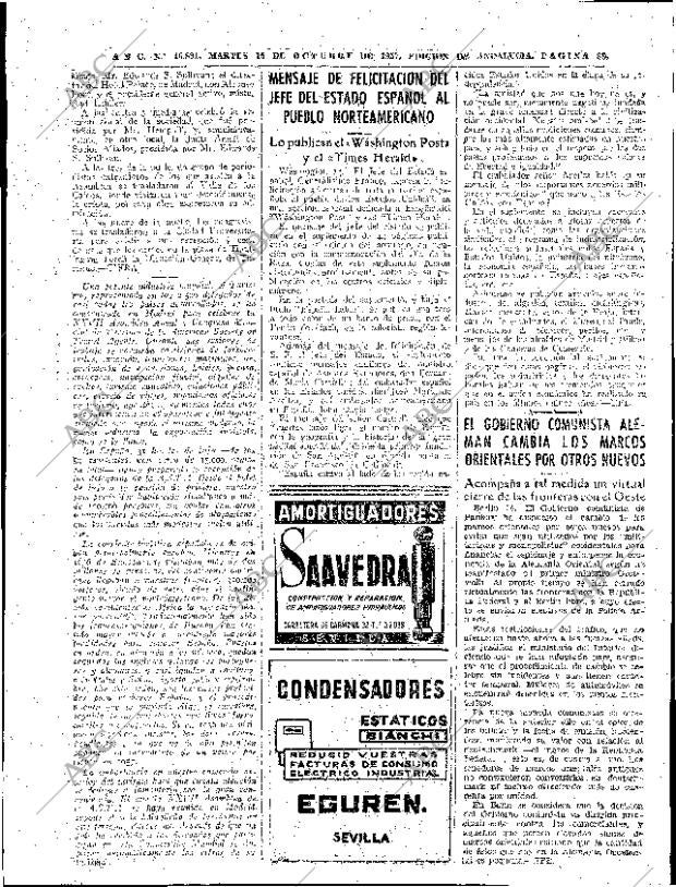 ABC SEVILLA 15-10-1957 página 22