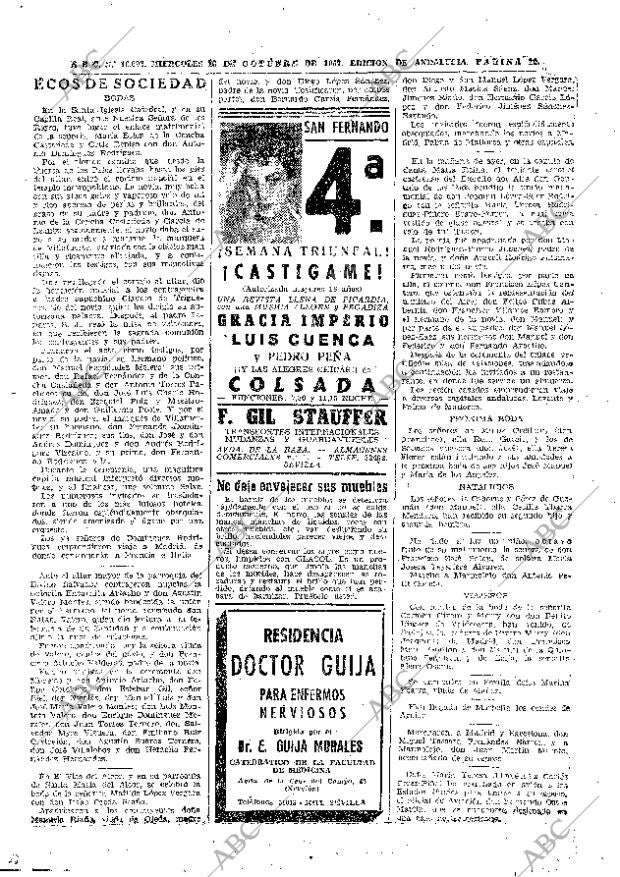 ABC SEVILLA 16-10-1957 página 20