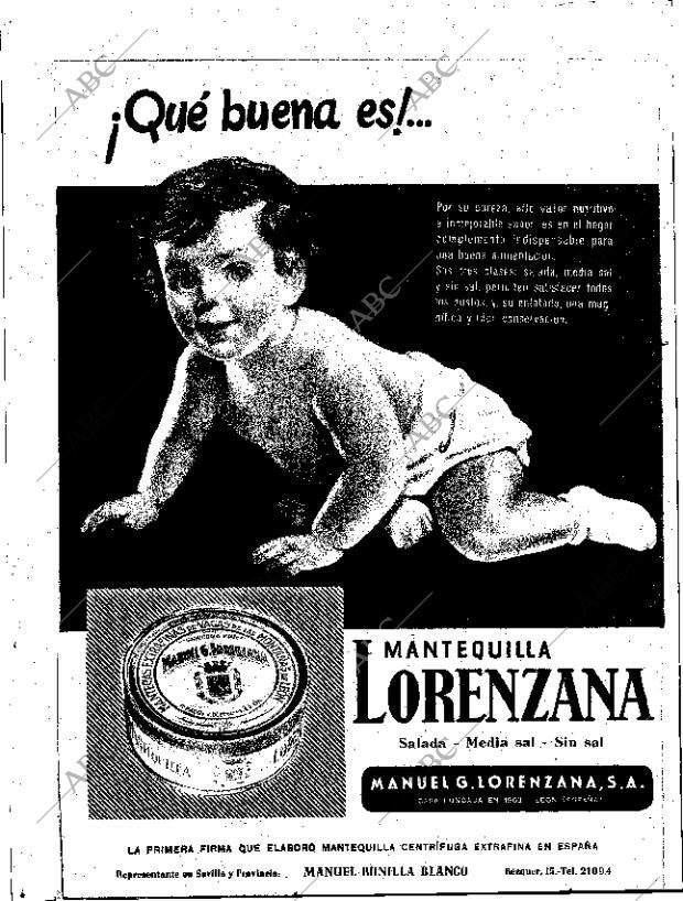 ABC SEVILLA 20-10-1957 página 28