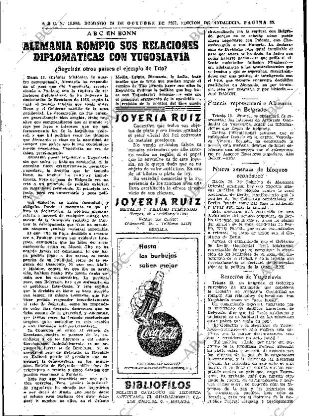 ABC SEVILLA 20-10-1957 página 35