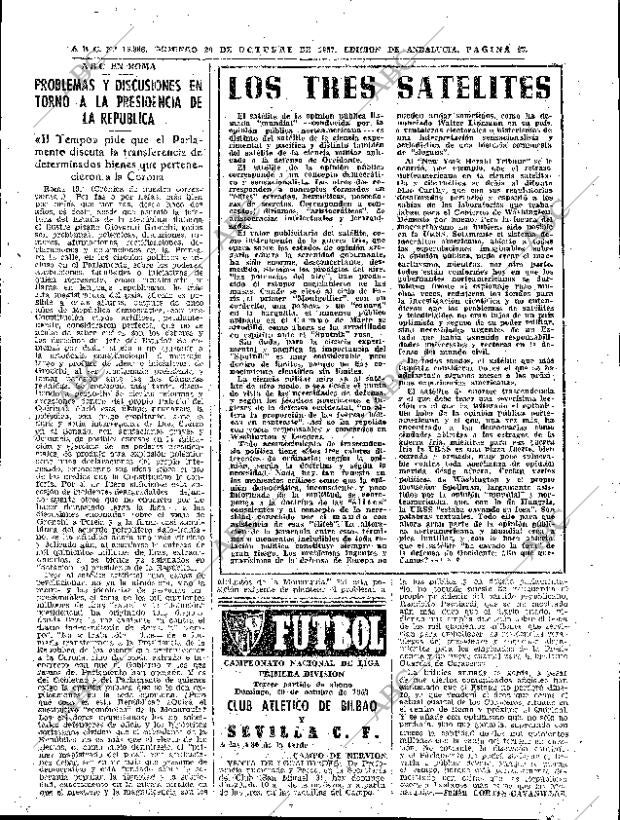 ABC SEVILLA 20-10-1957 página 43