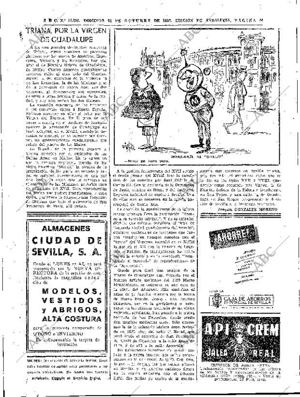 ABC SEVILLA 20-10-1957 página 44