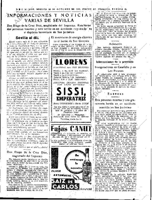 ABC SEVILLA 20-10-1957 página 51