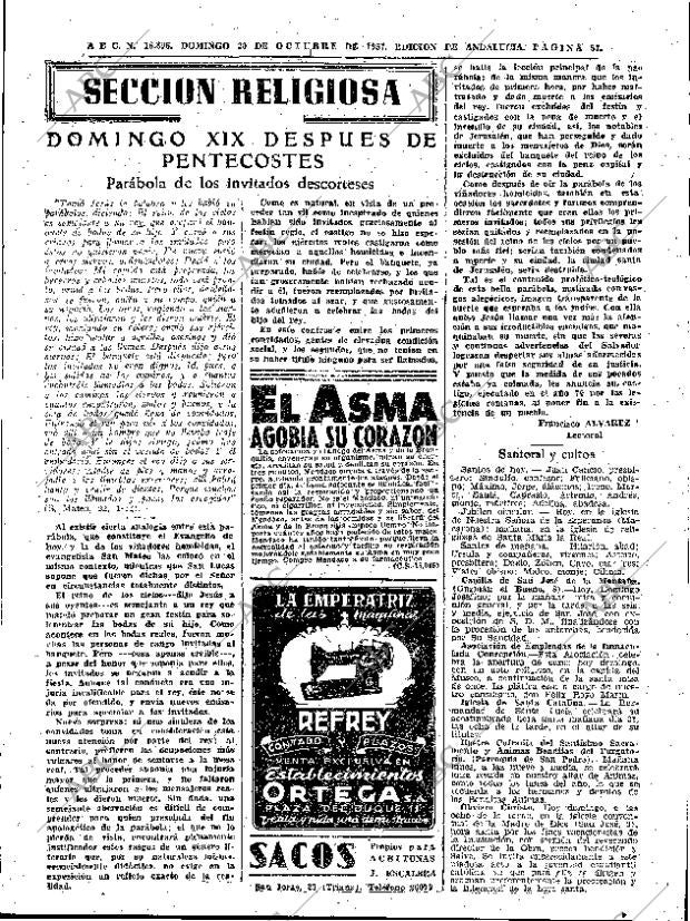 ABC SEVILLA 20-10-1957 página 57