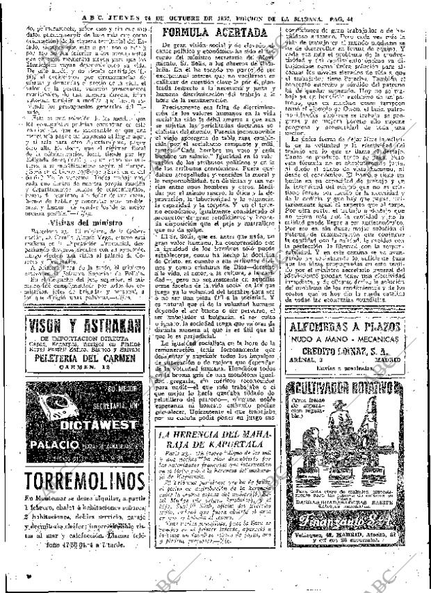 ABC MADRID 24-10-1957 página 44