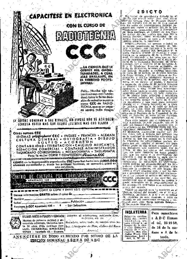 ABC MADRID 24-10-1957 página 74