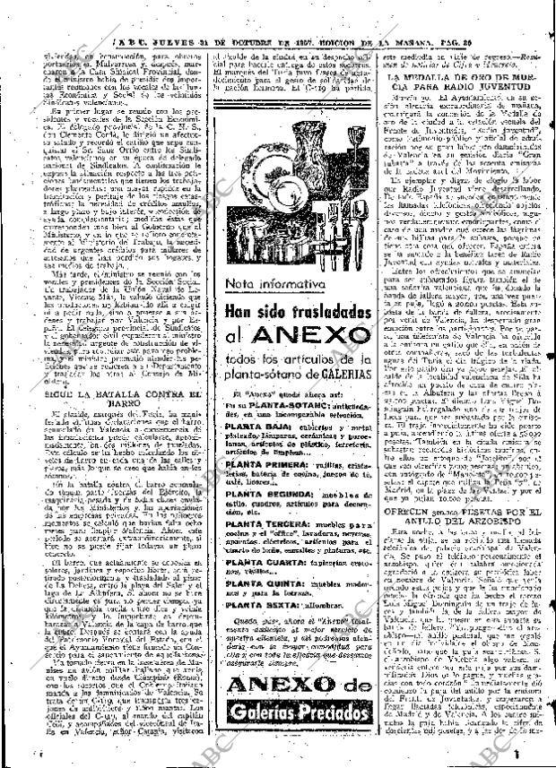 ABC MADRID 31-10-1957 página 30