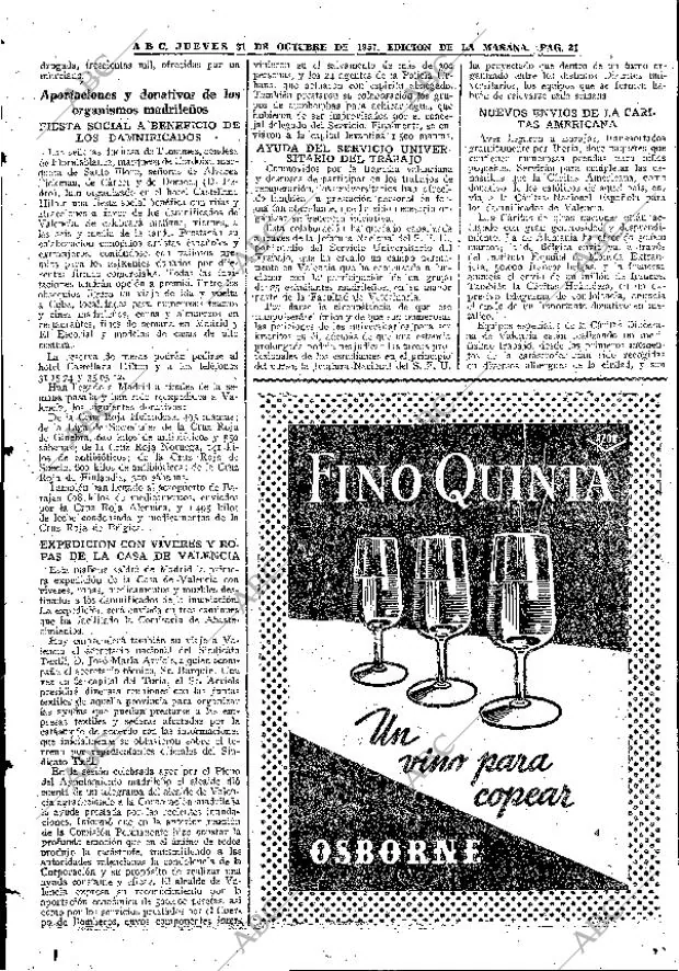 ABC MADRID 31-10-1957 página 31