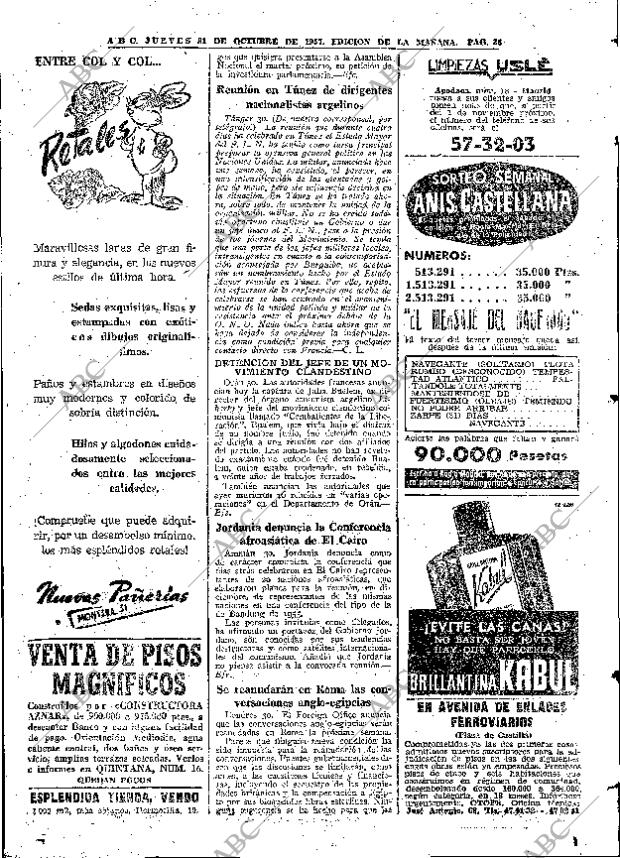 ABC MADRID 31-10-1957 página 36