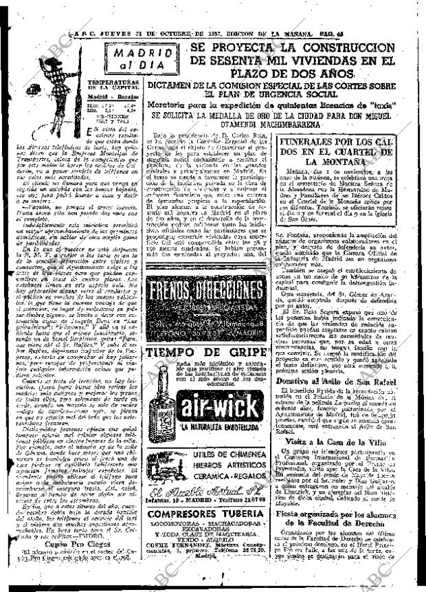 ABC MADRID 31-10-1957 página 45