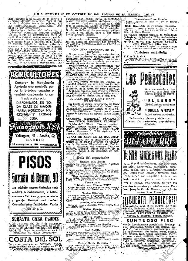 ABC MADRID 31-10-1957 página 54