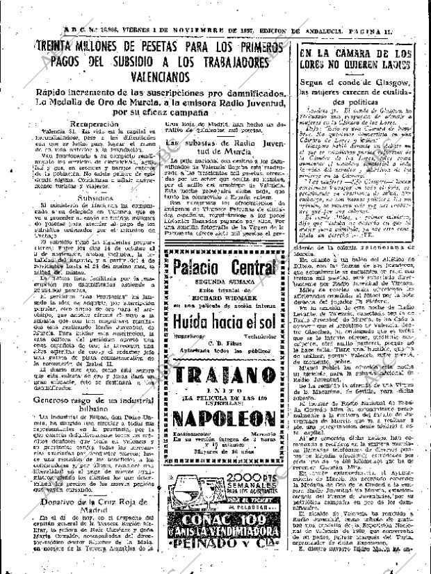 ABC SEVILLA 01-11-1957 página 11