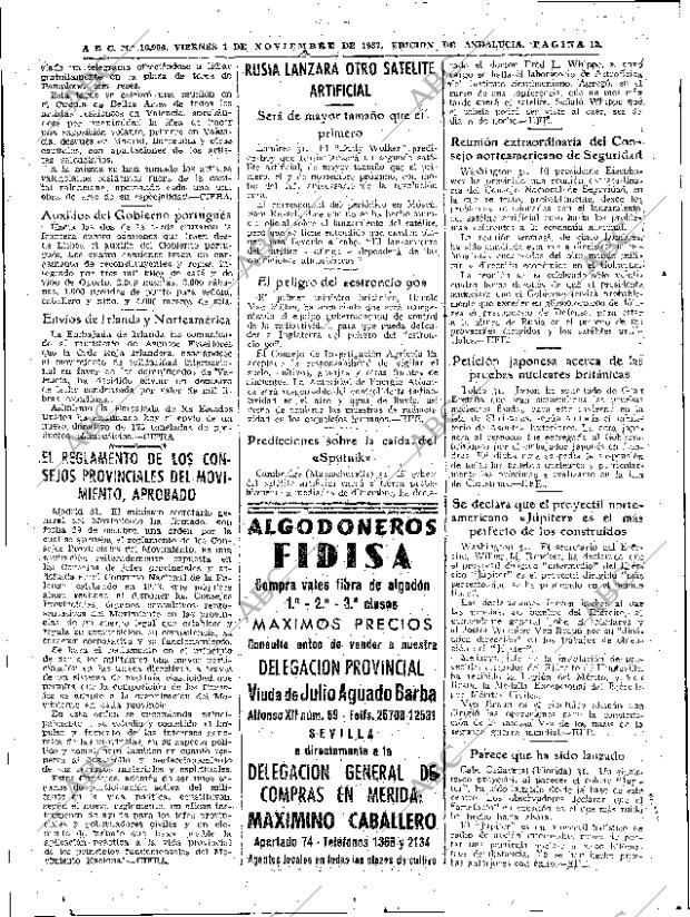 ABC SEVILLA 01-11-1957 página 12