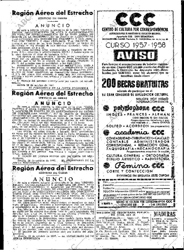 ABC SEVILLA 01-11-1957 página 27