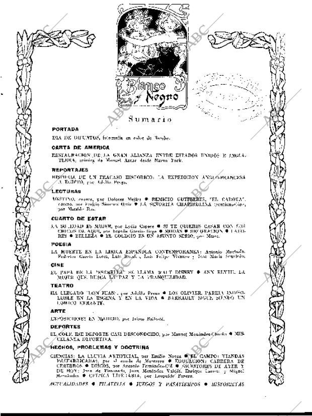 BLANCO Y NEGRO MADRID 02-11-1957 página 11