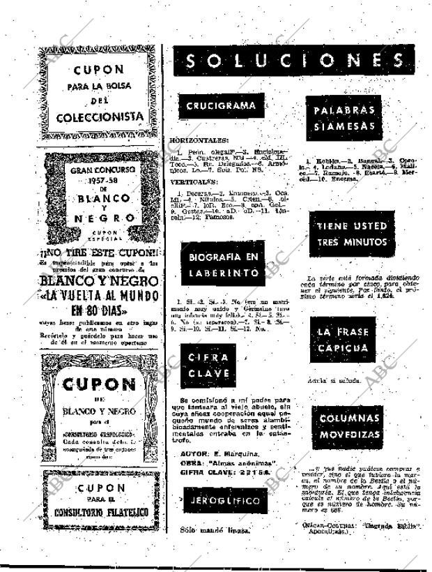 BLANCO Y NEGRO MADRID 02-11-1957 página 124