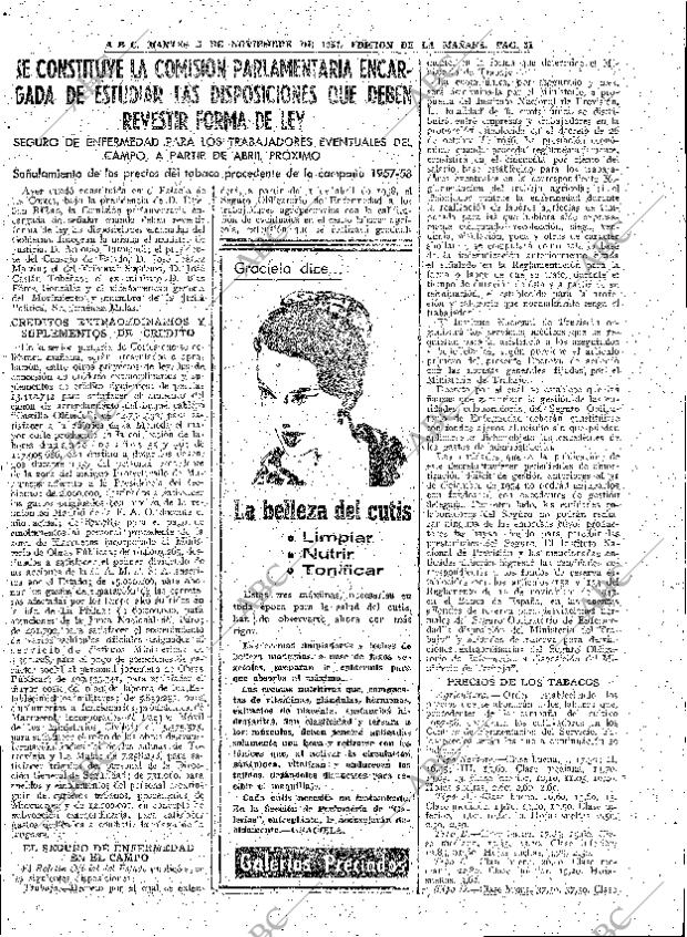 ABC MADRID 05-11-1957 página 31