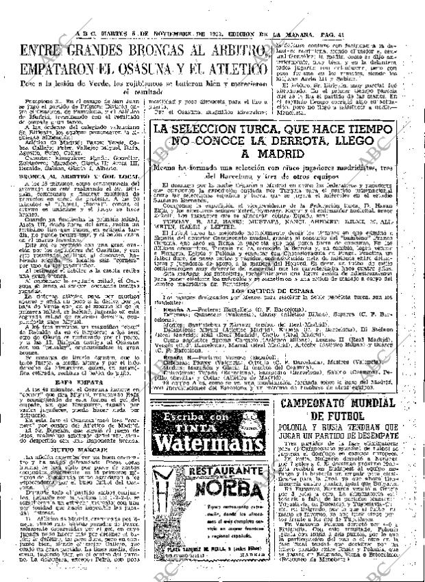 ABC MADRID 05-11-1957 página 41