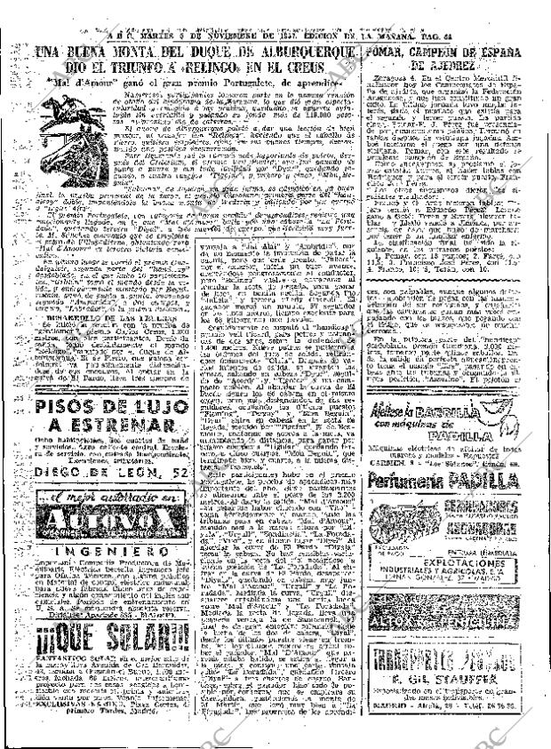 ABC MADRID 05-11-1957 página 44